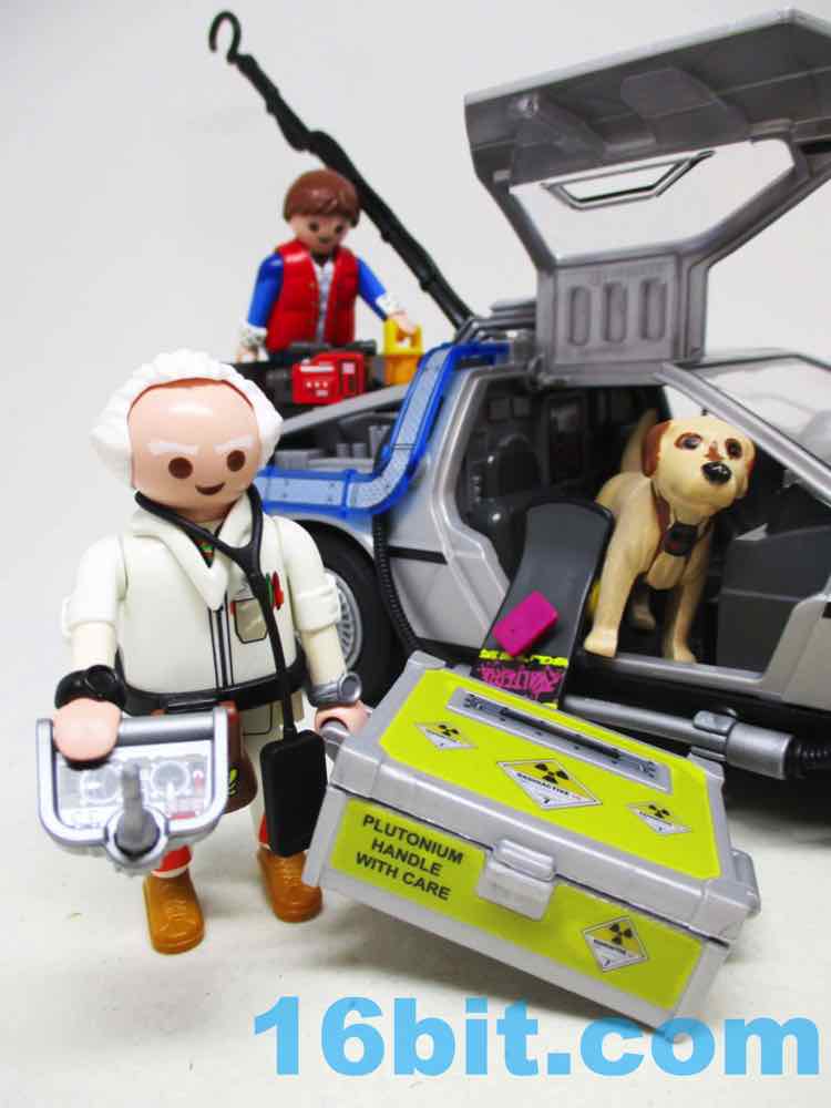 Playmobil 70317 BACK TO THE FUTURE DELOREAN W/ MARTY MCFLY & DOC BROWN New  Set