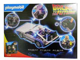 Playmobil Back to the Future DeLorean Time Machine Vehicle with Figures