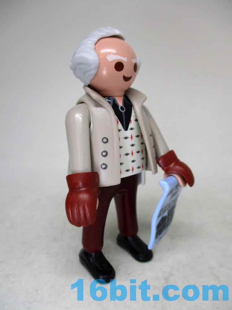 Playmobil® Figur Opa Senior Großvater Doc Brown Zurück in die Zukunft 