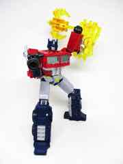 Transformers Generations War for Cybertron Trilogy Optimus Prime with Enerax and Sheeldron Action Figure