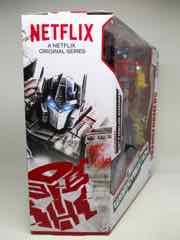 Transformers Generations War for Cybertron Trilogy Optimus Prime with Enerax and Sheeldron Action Figure
