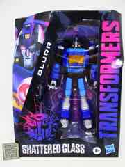 Hasbro Transformers Shattered Glass Blurr Action Figure