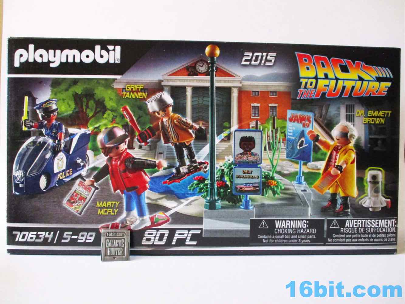 PLAYMOBIL Back to the Future 70634 Part II Hoverboard Chase, for Children  Ages 5+
