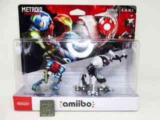 Nintendo Metroid Dread Samus Aran and E.M.M.I. Amiibo