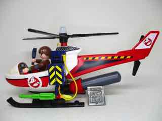 Playmobil The Real Ghostbusters 9385 Venkman with Helicopter Action Figure Set