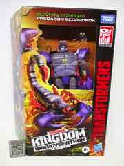 Hasbro Transformers Generations War for Cybertron Kingdom Deluxe Predacon Scorponok Action Figure