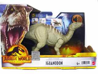 Mattel Jurassic World Dominion Roar Strikers Iguanodon Action Figure