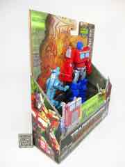 Hasbro Transformers Rise of the Beasts Deluxe Beast Weaponizers Optimus Prime and Chainclaw Figure