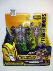 Hasbro Transformers Buzzworthy Bumblebee Rise of the Beasts Beast Battle Masters Predacon Scorponok & Sandspear Figure