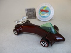 Playing Mantis Johnny Lightning The Challengers Wasp (Maroon) Die-Cast Metal Vehicle