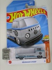 Mattel Hot Wheels Volkswagen T2 Pickup Die-Cast Metal Vehicle