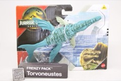 Mattel Jurassic World Rebirth Frenzy Pack Torvoneustes Action Figure