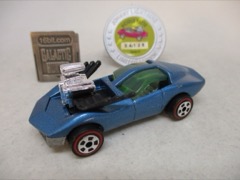 Playing Mantis Johnny Lightning The Challengers Vicious Vette (Blue) Die-Cast Metal Vehicle