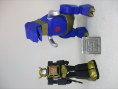 Super7 Transformers Gold Armor Bumblebee ReAction Figure