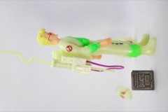 Hasbro Kenner The Real Ghostbusters Ecto-Glow Heroes Collector's Set Egon Spengler Action Figure