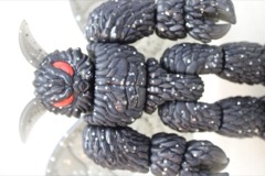 The GodBeast Glyos Void Mothman Monstor Action Figure