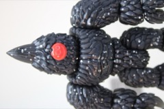 The GodBeast Glyos Void Mothman Monstor Action Figure