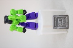 Blokees Blokees Transformers Defender Version 01 Shattered Alliance Scavenger Action Figure