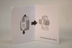 McDonald's Changeables FR-13S Action Figure