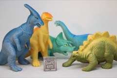Playskool Definitely Dinosaurs Parasaurolophus Vinyl Figure