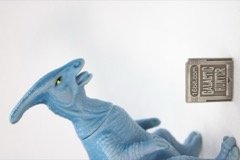 Playskool Definitely Dinosaurs Parasaurolophus Vinyl Figure