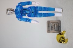 Super7 Micronauts Time Traveler (Blue) ReAction+ Figure
