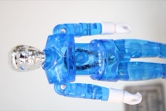 Super7 Micronauts Time Traveler (Blue) ReAction+ Figure