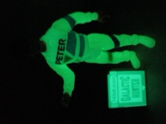 Hasbro Kenner The Real Ghostbusters Ecto-Glow Heroes Collector's Set Peter Venkman Action Figure
