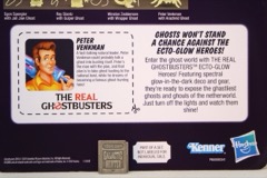 Hasbro Kenner The Real Ghostbusters Ecto-Glow Heroes Collector's Set Peter Venkman Action Figure