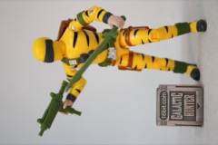 Super7 G.I. Joe Tiger Force Snake Eyes ReAction+ Figure