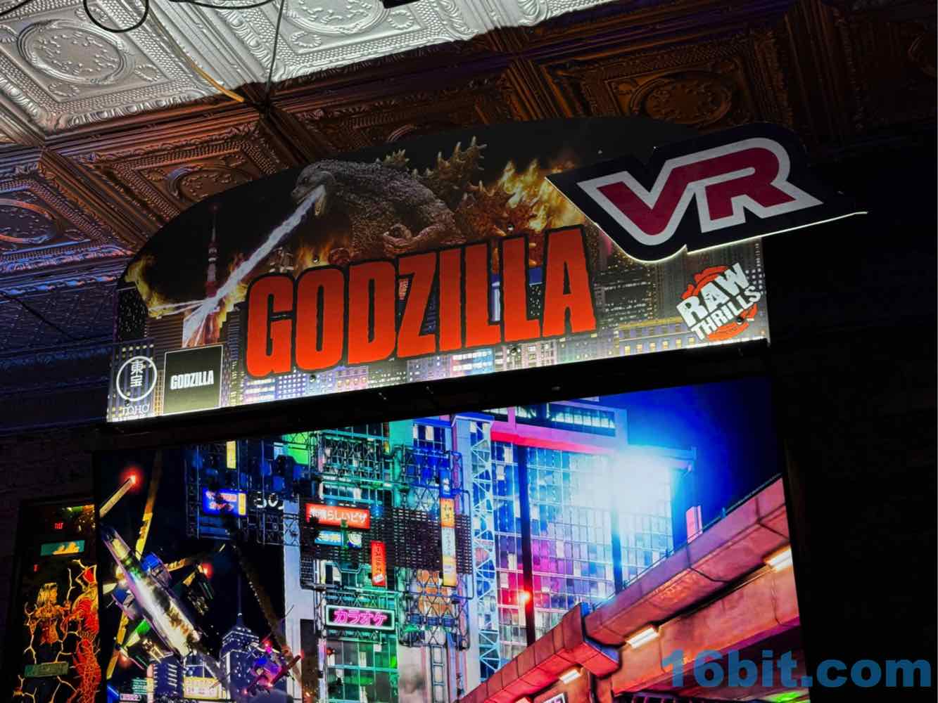 Arcade Reviews Godzilla Kaiju Wars VRR aw Thrills Inc