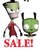 Invader Zim Sale