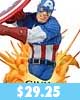 Marvel Universe Civil War Captain America Bust