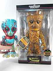 Guardians of the Galaxy Planet X Groot Premium Hikari Sofubi Vinyl Figure - Entertainment Earth Exclusive