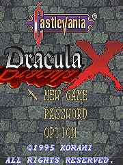 Castlevania: Dracula X