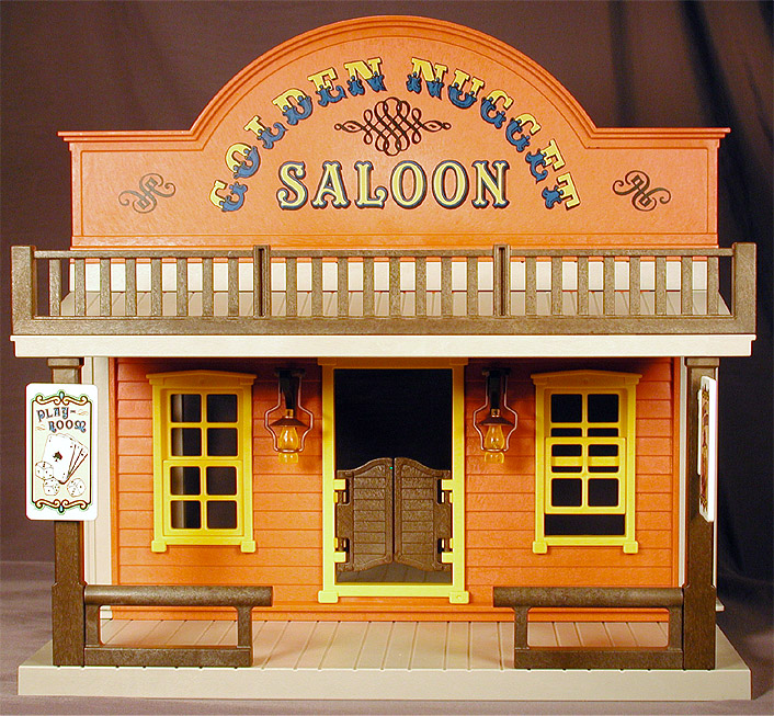 Savant tillykke Korean 16bit.com: Toy Archive: Golden Nugget Saloon from Playmobil (1994)